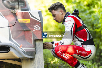 2024-06-27 - SESKS Mārtiņš, Ford Puma Rally1, portrait during the Rally Poland 2024, 7th round of the 2024 WRC World Rally Car Championship, from June 27 to 30, 2024 at Mikolajki, Poland - AUTO - WRC - RALLY POLAND 2024 - RALLY - MOTORS