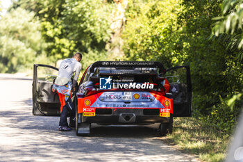 2024-06-27 - TANAK Ott, Hyundai I20 Rally1, portrait during the Rally Poland 2024, 7th round of the 2024 WRC World Rally Car Championship, from June 27 to 30, 2024 at Mikolajki, Poland - AUTO - WRC - RALLY POLAND 2024 - RALLY - MOTORS