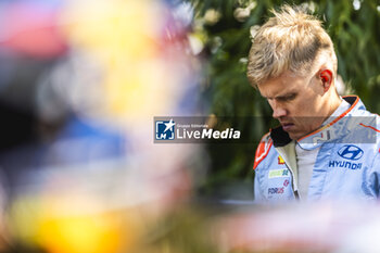 2024-06-27 - TANAK Ott, Hyundai I20 Rally1, portrait during the Rally Poland 2024, 7th round of the 2024 WRC World Rally Car Championship, from June 27 to 30, 2024 at Mikolajki, Poland - AUTO - WRC - RALLY POLAND 2024 - RALLY - MOTORS