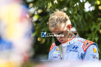 2024-06-27 - TANAK Ott, Hyundai I20 Rally1, portrait during the Rally Poland 2024, 7th round of the 2024 WRC World Rally Car Championship, from June 27 to 30, 2024 at Mikolajki, Poland - AUTO - WRC - RALLY POLAND 2024 - RALLY - MOTORS