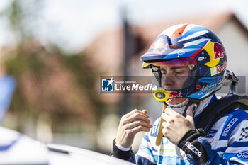 2024-06-27 - FOURMAUX Adrien, Ford Puma Rally1, portrait during the Rally Poland 2024, 7th round of the 2024 WRC World Rally Car Championship, from June 27 to 30, 2024 at Mikolajki, Poland - AUTO - WRC - RALLY POLAND 2024 - RALLY - MOTORS