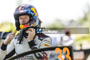 2024-06-27 - EVANS Elfyn, Toyota GR Yaris Rally1, portrait during the Rally Poland 2024, 7th round of the 2024 WRC World Rally Car Championship, from June 27 to 30, 2024 at Mikolajki, Poland - AUTO - WRC - RALLY POLAND 2024 - RALLY - MOTORS