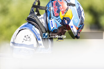 2024-06-27 - MUNSTER Gregoire, Ford Puma Rally1, portrait during the Rally Poland 2024, 7th round of the 2024 WRC World Rally Car Championship, from June 27 to 30, 2024 at Mikolajki, Poland - AUTO - WRC - RALLY POLAND 2024 - RALLY - MOTORS