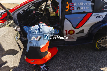 2024-06-27 - MIKKELSEN Andreas, Hyundai I20 Rally1, portrait during the Rally Poland 2024, 7th round of the 2024 WRC World Rally Car Championship, from June 27 to 30, 2024 at Mikolajki, Poland - AUTO - WRC - RALLY POLAND 2024 - RALLY - MOTORS