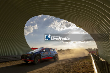 2024-06-27 - 37 SUNINEN Teemu, MARKKULA Mikko, Hyundai I2O Rally2, action during the Rally Poland 2024, 7th round of the 2024 WRC World Rally Car Championship, from June 27 to 30, 2024 at Mikolajki, Poland - AUTO - WRC - RALLY POLAND 2024 - RALLY - MOTORS