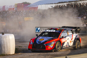 2024-06-27 - 09 MIKKELSEN Andreas, ERIKSEN Torstein, Hyundai I20 Rally1, action during the Rally Poland 2024, 7th round of the 2024 WRC World Rally Car Championship, from June 27 to 30, 2024 at Mikolajki, Poland - AUTO - WRC - RALLY POLAND 2024 - RALLY - MOTORS