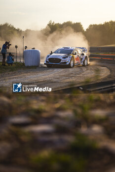 2024-06-27 - 13 MUNSTER Gregoire, LOUKA Louis, Ford Puma Rally1, action during the Rally Poland 2024, 7th round of the 2024 WRC World Rally Car Championship, from June 27 to 30, 2024 at Mikolajki, Poland - AUTO - WRC - RALLY POLAND 2024 - RALLY - MOTORS