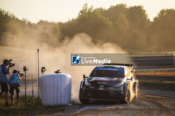 2024-06-27 - 33 EVANS Elfyn, MARTIN Scott, Toyota GR Yaris Rally1, action during the Rally Poland 2024, 7th round of the 2024 WRC World Rally Car Championship, from June 27 to 30, 2024 at Mikolajki, Poland - AUTO - WRC - RALLY POLAND 2024 - RALLY - MOTORS