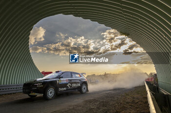 2024-06-27 - 25 GREENSMITH Gus, ANDERSSON Jonas, Skoda Fabia RS Rally2, action during the Rally Poland 2024, 7th round of the 2024 WRC World Rally Car Championship, from June 27 to 30, 2024 at Mikolajki, Poland - AUTO - WRC - RALLY POLAND 2024 - RALLY - MOTORS