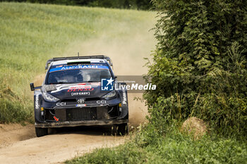 2024-06-29 - 33 EVANS Elfyn, MARTIN Scott, Toyota GR Yaris Rally1, action during the Rally Poland 2024, 7th round of the 2024 WRC World Rally Car Championship, from June 27 to 30, 2024 at Mikolajki, Poland - AUTO - WRC - RALLY POLAND 2024 - RALLY - MOTORS