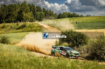 2024-06-29 - 48 CHATILLON Matteo, CORNUAU Maxence, Renault Clio Rally3, action during the Rally Poland 2024, 7th round of the 2024 WRC World Rally Car Championship, from June 27 to 30, 2024 at Mikolajki, Poland - AUTO - WRC - RALLY POLAND 2024 - RALLY - MOTORS