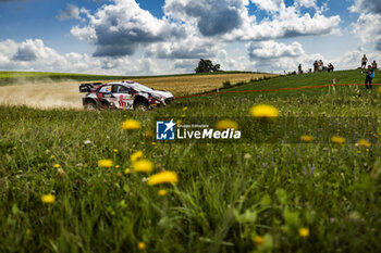 2024-06-29 - 22 SESKS Mārtiņš, FRANCIS Renārs, Ford Puma Rally1, action during the Rally Poland 2024, 7th round of the 2024 WRC World Rally Car Championship, from June 27 to 30, 2024 at Mikolajki, Poland - AUTO - WRC - RALLY POLAND 2024 - RALLY - MOTORS