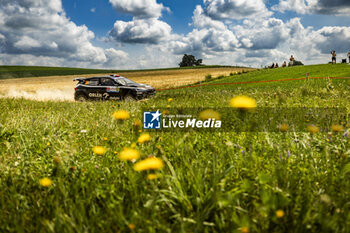 2024-06-29 - 26 KAJETANOWICZ Kajetan, SZCHZEPANIAK Maciej, Skoda Fabia RS Rally2, action during the Rally Poland 2024, 7th round of the 2024 WRC World Rally Car Championship, from June 27 to 30, 2024 at Mikolajki, Poland - AUTO - WRC - RALLY POLAND 2024 - RALLY - MOTORS