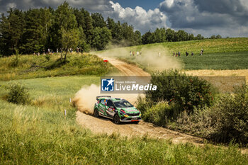 2024-06-29 - 48 CHATILLON Matteo, CORNUAU Maxence, Renault Clio Rally3, action during the Rally Poland 2024, 7th round of the 2024 WRC World Rally Car Championship, from June 27 to 30, 2024 at Mikolajki, Poland - AUTO - WRC - RALLY POLAND 2024 - RALLY - MOTORS