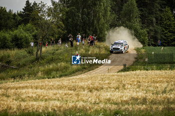 2024-06-29 - 16 FOURMAUX Adrien, CORIA Alexandre, Ford Puma Rally1, action during the Rally Poland 2024, 7th round of the 2024 WRC World Rally Car Championship, from June 27 to 30, 2024 at Mikolajki, Poland - AUTO - WRC - RALLY POLAND 2024 - RALLY - MOTORS