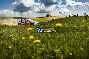 2024-06-29 - 16 FOURMAUX Adrien, CORIA Alexandre, Ford Puma Rally1, action during the Rally Poland 2024, 7th round of the 2024 WRC World Rally Car Championship, from June 27 to 30, 2024 at Mikolajki, Poland - AUTO - WRC - RALLY POLAND 2024 - RALLY - MOTORS