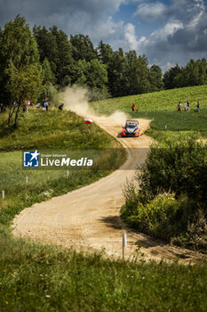 2024-06-29 - 11 NEUVILLE Thierry, WYDAEGHE Martijn, Hyundai I20 Rally1, action during the Rally Poland 2024, 7th round of the 2024 WRC World Rally Car Championship, from June 27 to 30, 2024 at Mikolajki, Poland - AUTO - WRC - RALLY POLAND 2024 - RALLY - MOTORS