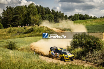 2024-06-29 - 51 MATULKA Jakub, DYMURSKI Daniel, Ford Fiesta Rally3, action during the Rally Poland 2024, 7th round of the 2024 WRC World Rally Car Championship, from June 27 to 30, 2024 at Mikolajki, Poland - AUTO - WRC - RALLY POLAND 2024 - RALLY - MOTORS