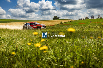 2024-06-29 - 23 GRYAZIN Nikolay, ALEKSANDROV Konstantin, Citroen C3 Rally2, action during the Rally Poland 2024, 7th round of the 2024 WRC World Rally Car Championship, from June 27 to 30, 2024 at Mikolajki, Poland - AUTO - WRC - RALLY POLAND 2024 - RALLY - MOTORS