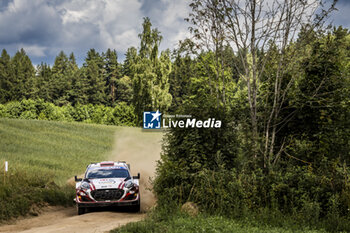 2024-06-29 - 22 SESKS Mārtiņš, FRANCIS Renārs, Ford Puma Rally1, action during the Rally Poland 2024, 7th round of the 2024 WRC World Rally Car Championship, from June 27 to 30, 2024 at Mikolajki, Poland - AUTO - WRC - RALLY POLAND 2024 - RALLY - MOTORS