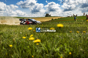 2024-06-29 - 33 EVANS Elfyn, MARTIN Scott, Toyota GR Yaris Rally1, action during the Rally Poland 2024, 7th round of the 2024 WRC World Rally Car Championship, from June 27 to 30, 2024 at Mikolajki, Poland - AUTO - WRC - RALLY POLAND 2024 - RALLY - MOTORS