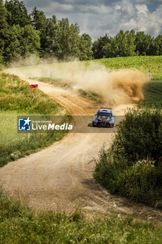 2024-06-29 - 28 KORHONEN Roope, VIINIKKA Anssi, Toyota Yaris Rally2, action during the Rally Poland 2024, 7th round of the 2024 WRC World Rally Car Championship, from June 27 to 30, 2024 at Mikolajki, Poland - AUTO - WRC - RALLY POLAND 2024 - RALLY - MOTORS