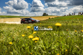 2024-06-29 - 32 VIRVES Robert, LESK Aleks, Skoda Fabia RS Rally2, action during the Rally Poland 2024, 7th round of the 2024 WRC World Rally Car Championship, from June 27 to 30, 2024 at Mikolajki, Poland - AUTO - WRC - RALLY POLAND 2024 - RALLY - MOTORS