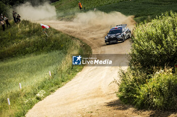 2024-06-29 - 26 KAJETANOWICZ Kajetan, SZCHZEPANIAK Maciej, Skoda Fabia RS Rally2, action during the Rally Poland 2024, 7th round of the 2024 WRC World Rally Car Championship, from June 27 to 30, 2024 at Mikolajki, Poland - AUTO - WRC - RALLY POLAND 2024 - RALLY - MOTORS