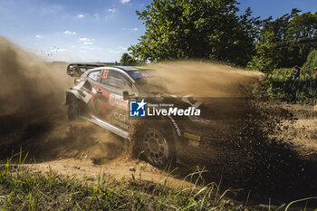 2024-06-29 - 33 EVANS Elfyn, MARTIN Scott, Toyota GR Yaris Rally1, action during the Rally Poland 2024, 7th round of the 2024 WRC World Rally Car Championship, from June 27 to 30, 2024 at Mikolajki, Poland - AUTO - WRC - RALLY POLAND 2024 - RALLY - MOTORS