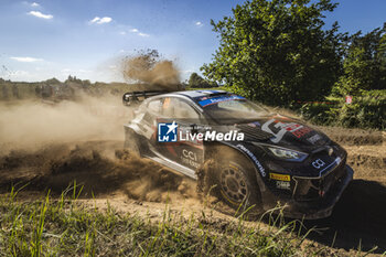 2024-06-29 - 69 ROVANPERA Kalle, HALTTUNEN Jonne, Toyota GR Yaris Rally1, action during the Rally Poland 2024, 7th round of the 2024 WRC World Rally Car Championship, from June 27 to 30, 2024 at Mikolajki, Poland - AUTO - WRC - RALLY POLAND 2024 - RALLY - MOTORS