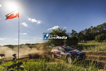 2024-06-29 - 38 MARCZYK Miko, GOSPODARCZYK Szymon, Skoda Fabia RS Rally2, action during the Rally Poland 2024, 7th round of the 2024 WRC World Rally Car Championship, from June 27 to 30, 2024 at Mikolajki, Poland - AUTO - WRC - RALLY POLAND 2024 - RALLY - MOTORS