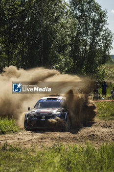 2024-06-29 - 18 KATSUTA Takamoto, JOHNSTON Aaron, Toyota GR Yaris Rally1, action during the Rally Poland 2024, 7th round of the 2024 WRC World Rally Car Championship, from June 27 to 30, 2024 at Mikolajki, Poland - AUTO - WRC - RALLY POLAND 2024 - RALLY - MOTORS