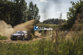 2024-06-29 - 22 SESKS Mārtiņš, FRANCIS Renārs, Ford Puma Rally1, action during the Rally Poland 2024, 7th round of the 2024 WRC World Rally Car Championship, from June 27 to 30, 2024 at Mikolajki, Poland - AUTO - WRC - RALLY POLAND 2024 - RALLY - MOTORS