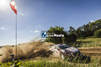 2024-06-29 - 22 SESKS Mārtiņš, FRANCIS Renārs, Ford Puma Rally1, action during the Rally Poland 2024, 7th round of the 2024 WRC World Rally Car Championship, from June 27 to 30, 2024 at Mikolajki, Poland - AUTO - WRC - RALLY POLAND 2024 - RALLY - MOTORS