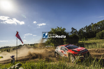 2024-06-29 - 23 GRYAZIN Nikolay, ALEKSANDROV Konstantin, Citroen C3 Rally2, action during the Rally Poland 2024, 7th round of the 2024 WRC World Rally Car Championship, from June 27 to 30, 2024 at Mikolajki, Poland - AUTO - WRC - RALLY POLAND 2024 - RALLY - MOTORS