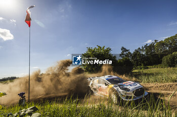 2024-06-29 - 16 FOURMAUX Adrien, CORIA Alexandre, Ford Puma Rally1, action during the Rally Poland 2024, 7th round of the 2024 WRC World Rally Car Championship, from June 27 to 30, 2024 at Mikolajki, Poland - AUTO - WRC - RALLY POLAND 2024 - RALLY - MOTORS