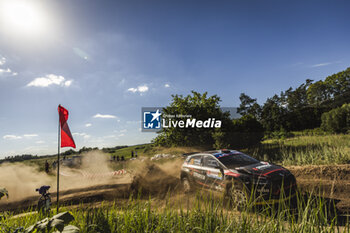 2024-06-29 - 32 VIRVES Robert, LESK Aleks, Skoda Fabia RS Rally2, action during the Rally Poland 2024, 7th round of the 2024 WRC World Rally Car Championship, from June 27 to 30, 2024 at Mikolajki, Poland - AUTO - WRC - RALLY POLAND 2024 - RALLY - MOTORS