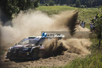 2024-06-29 - 33 EVANS Elfyn, MARTIN Scott, Toyota GR Yaris Rally1, action during the Rally Poland 2024, 7th round of the 2024 WRC World Rally Car Championship, from June 27 to 30, 2024 at Mikolajki, Poland - AUTO - WRC - RALLY POLAND 2024 - RALLY - MOTORS