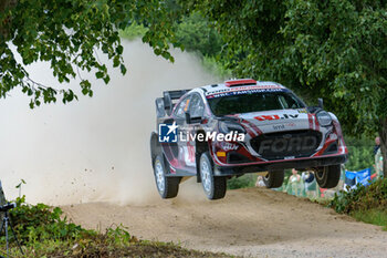 2024-07-19 - Drive Mārtiņs Sesks And Co-Driver Renārs Francis Of The Team M-Sport Ford World Rally Team Ford Puma Rally1 Hybrid,They Face The 1st, Of The Race, During Fia World Rally Championship WRC Tet Rally Latvia 2024 19 July Riga Latvia - FIA WORLD RALLY CHAMPIONSHIP  WRC TET RALLY LATVIA 2024 - RALLY - MOTORS