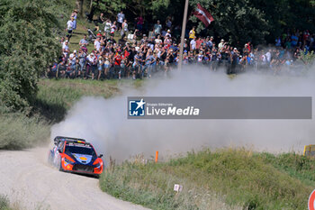 2024-07-20 - The Driver Thierry Neuville And Co-Driver Martijn Wydaeghe Of The Team Hyundai Shell Mobis World Rally Team,Hyundai I20 N Rally1 Hybrid ,They Face The 2nd Of The Race, During Fia World Rally Championship WRC Tet Rally Latvia 2024 20 July Riga Latvia - FIA WORLD RALLY CHAMPIONSHIP  WRC TET RALLY LATVIA 2024 - RALLY - MOTORS