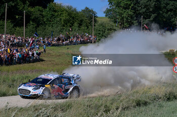 2024-07-20 - The Driver Gregoire Munster And Co-Driver Louis Louka Of The Team M-Sport Ford World Rally Team Ford Puma Rally1 Hybrid,They Face The 2nd Of The Race, During Fia World Rally Championship WRC Tet Rally Latvia 2024 20 July Riga Latvia - FIA WORLD RALLY CHAMPIONSHIP  WRC TET RALLY LATVIA 2024 - RALLY - MOTORS