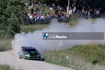 2024-07-20 - Drive Oliver Solber And Co-Driver Elliott Edmondson Of The Team Toksport Wrt 2 ,Skoda Fabia Rs Rally2,They Face The 2nd Of The Race, During Fia World Rally Championship WRC Tet Rally Latvia 2024 20 July Riga Latvia - FIA WORLD RALLY CHAMPIONSHIP  WRC TET RALLY LATVIA 2024 - RALLY - MOTORS