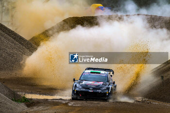 2024-07-21 - The Driver Elfyn Evans And Co-Driver Scott Martin Of The Team Toyota Gazoo Racing Wrt, Toyota Gr Yaris Rally1 Hybrid,They Face 3rd The Day Of The RaceDuring Fia World Rally Championship WRC Tet Rally Latvia 2024 21 July Riga Latvia - FIA WORLD RALLY CHAMPIONSHIP  WRC TET RALLY LATVIA 2024 - RALLY - MOTORS