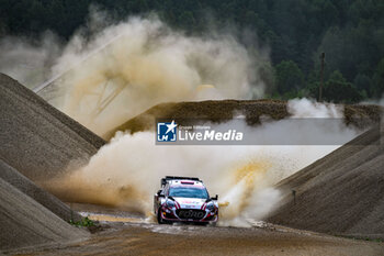 2024-07-21 - Drive Mārtiņs Sesks And Co-Driver Renārs Francis Of The Team M-Sport Ford World Rally Team Ford Puma Rally1 HybridThey Face 3rd The Day Of The RaceDuring Fia World Rally Championship WRC Tet Rally Latvia 2024 21 July Riga Latvia - FIA WORLD RALLY CHAMPIONSHIP  WRC TET RALLY LATVIA 2024 - RALLY - MOTORS