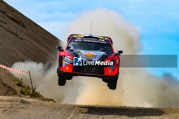 2024-07-21 - The Driver Esapekka Lappi Co-Driver And Janne Ferm Of The Hyundai Shell Mobis World Rally Team, Hyundaii20 N Rally1 Hybrid,They Face 3rd The Day Of The RaceDuring Fia World Rally Championship WRC Tet Rally Latvia 2024 21 July Riga Latvia - FIA WORLD RALLY CHAMPIONSHIP  WRC TET RALLY LATVIA 2024 - RALLY - MOTORS