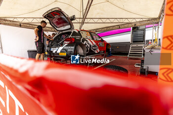 2024-07-17 - 23 GRYAZIN Nikolay, ALEKSANDROV Konstantin, Citroen C3 Rally2, ambiance during the Rally Latvia 2024, 8th round of the 2024 WRC World Rally Car Championship, from July 18 to 21, 2024 at Liepaja, Latvia - AUTO - WRC - RALLY LATVIA 2024 - RALLY - MOTORS