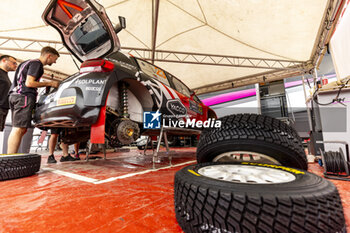 2024-07-17 - 23 GRYAZIN Nikolay, ALEKSANDROV Konstantin, Citroen C3 Rally2, ambiance during the Rally Latvia 2024, 8th round of the 2024 WRC World Rally Car Championship, from July 18 to 21, 2024 at Liepaja, Latvia - AUTO - WRC - RALLY LATVIA 2024 - RALLY - MOTORS