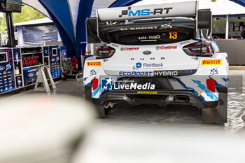 2024-07-17 - 13 MUNSTER Gregoire, LOUKA Louis, Ford Puma Rally1, ambiance during the Rally Latvia 2024, 8th round of the 2024 WRC World Rally Car Championship, from July 18 to 21, 2024 at Liepaja, Latvia - AUTO - WRC - RALLY LATVIA 2024 - RALLY - MOTORS