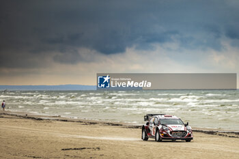 2024-07-17 - 22 SESKS Mārtiņš, FRANCIS Renārs, Ford Puma Rally1, ambiance during the Rally Latvia 2024, 8th round of the 2024 WRC World Rally Car Championship, from July 18 to 21, 2024 at Liepaja, Latvia - AUTO - WRC - RALLY LATVIA 2024 - RALLY - MOTORS