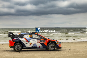 2024-07-17 - 11 NEUVILLE Thierry, WYDAEGHE Martijn, Hyundai I20 Rally1, ambiance during the Rally Latvia 2024, 8th round of the 2024 WRC World Rally Car Championship, from July 18 to 21, 2024 at Liepaja, Latvia - AUTO - WRC - RALLY LATVIA 2024 - RALLY - MOTORS